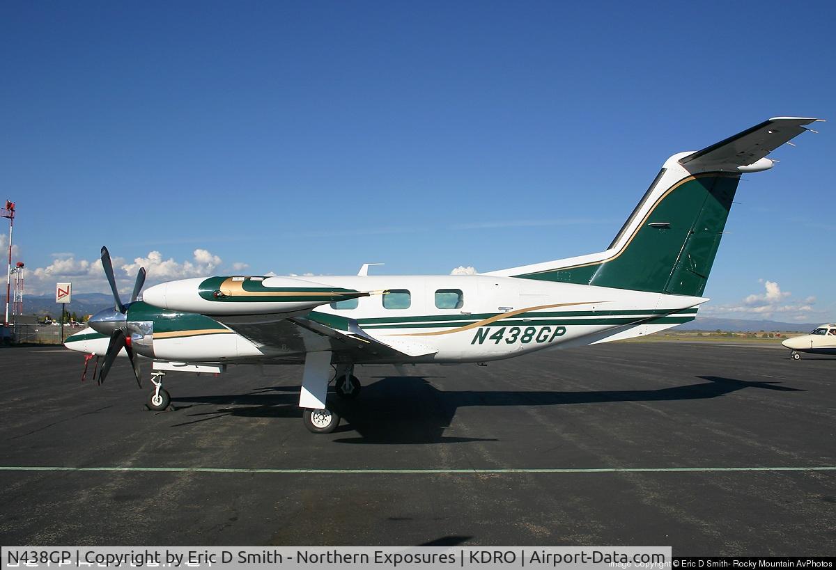N438GP, 1989 Piper PA-42-1000 Cheyenne 400LS C/N 42-5527038, Durango La Plata County Airport