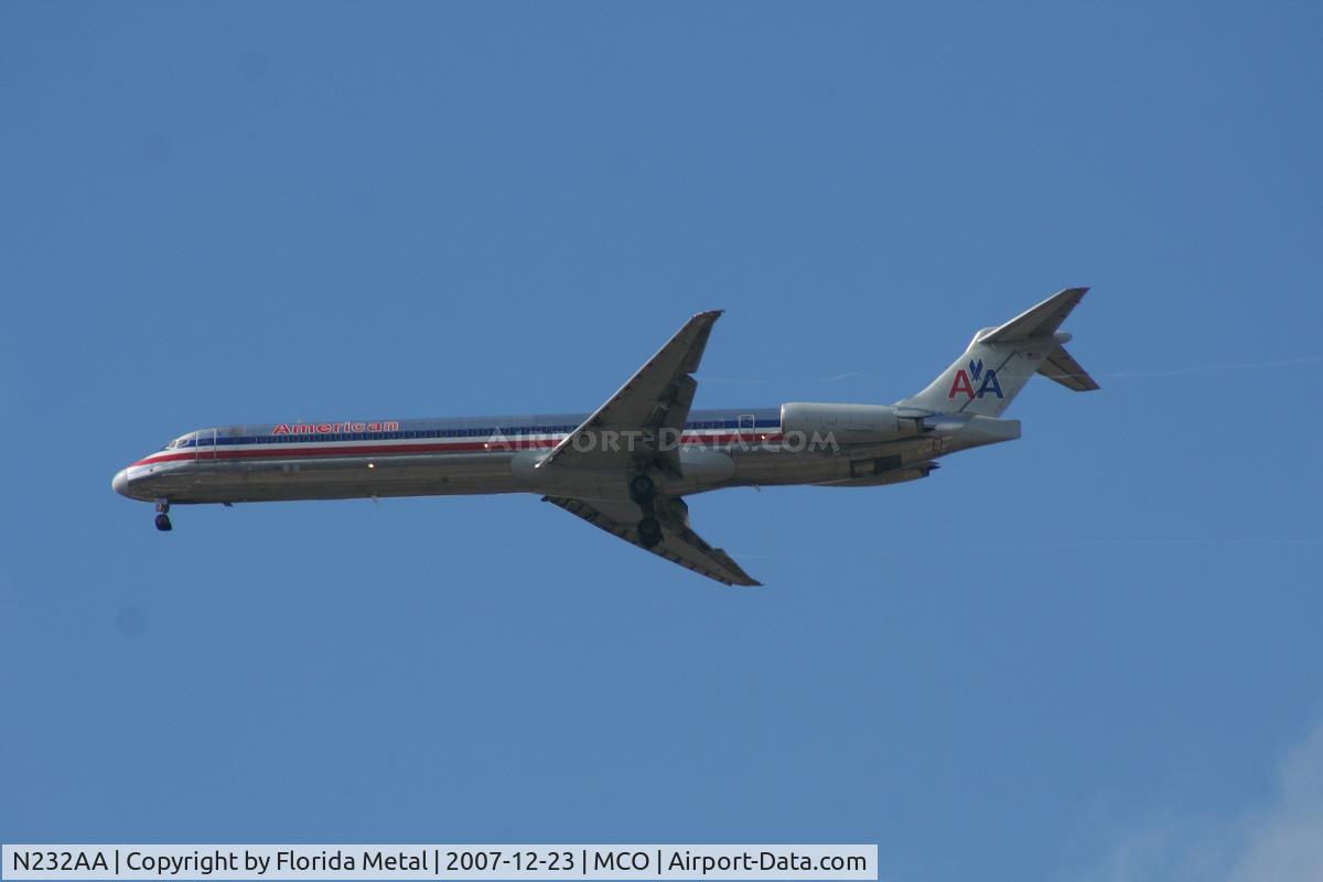 N232AA, 1983 McDonnell Douglas MD-82 (DC-9-82) C/N 49179, American