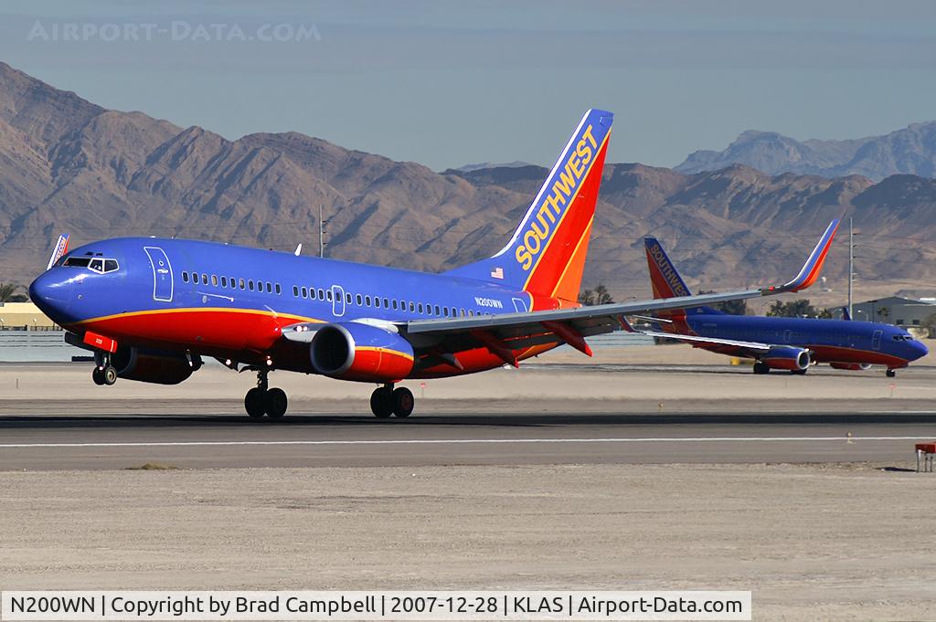 N200WN, 2005 Boeing 737-7H4 C/N 32482, Southwest Airlines / 2005 Boeing 737-7H4