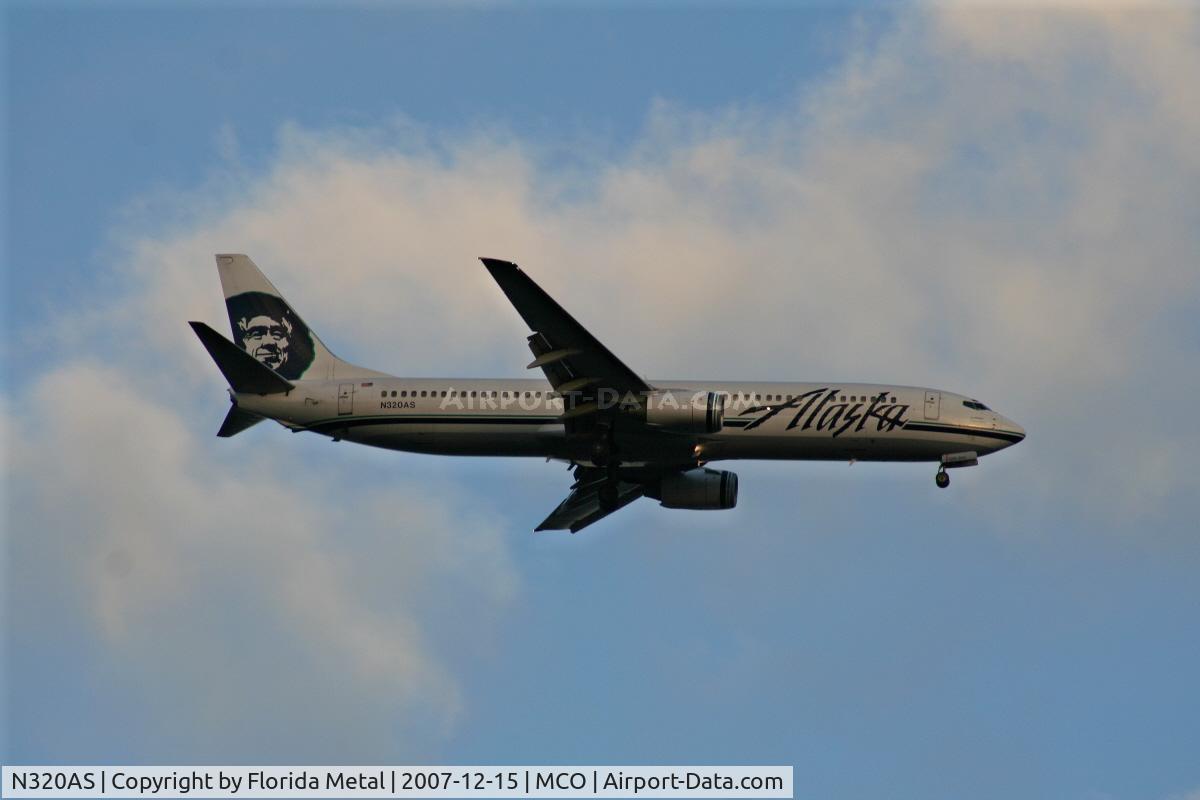 N320AS, 2003 Boeing 737-990 C/N 33680, Alaska