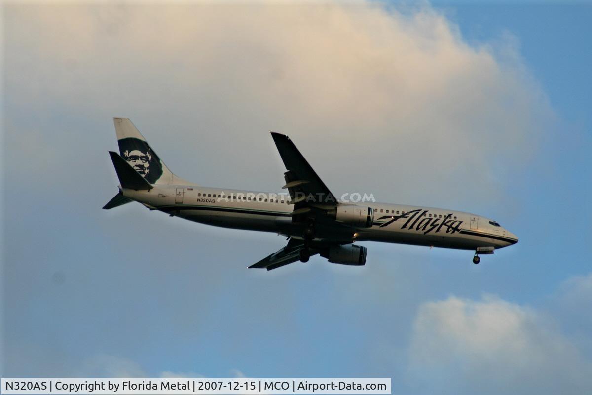 N320AS, 2003 Boeing 737-990 C/N 33680, Alaska