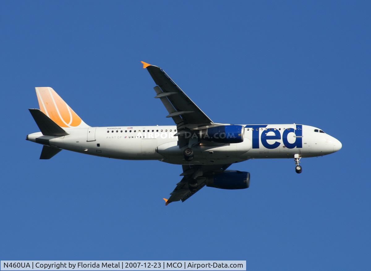 N460UA, 2000 Airbus A320-232 C/N 1248, Ted