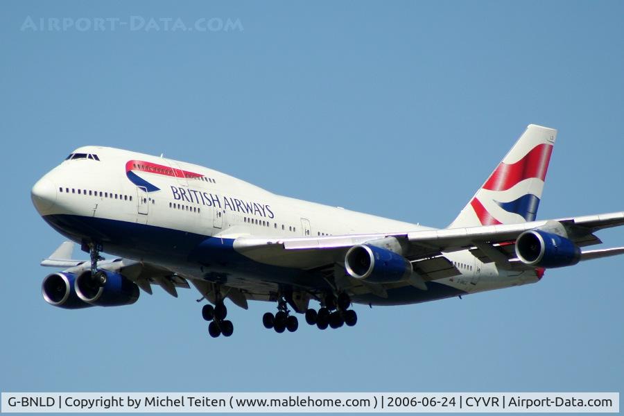 G-BNLD, 1989 Boeing 747-436 C/N 23911, British Airways