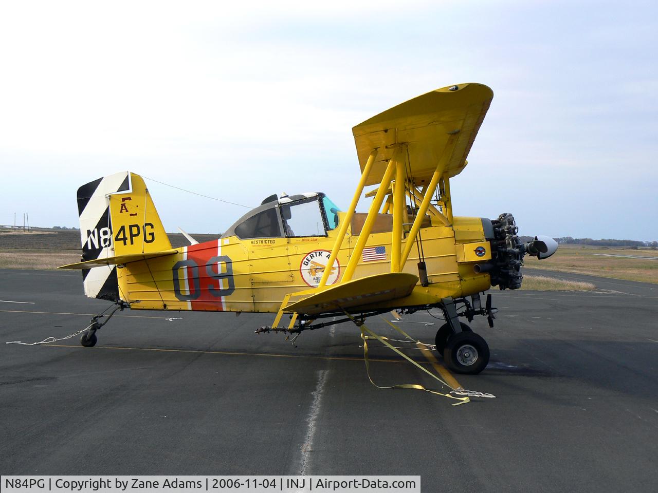 N84PG, 1975 Grumman-Schweizer G-164A C/N 1536, Ag Cat at Hillsboro
