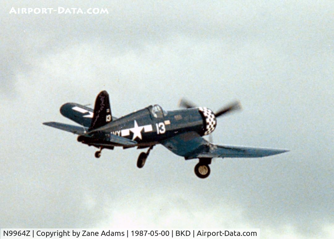 N9964Z, 1943 Goodyear FG-1D Corsair C/N 3729, At the Worlds Greatest Warbird Airshow