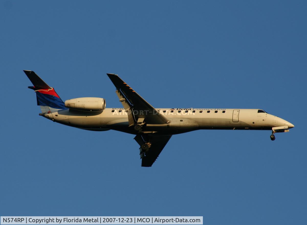 N574RP, 2004 Embraer ERJ-145LR (EMB-145LR) C/N 14500845, Delta Connection