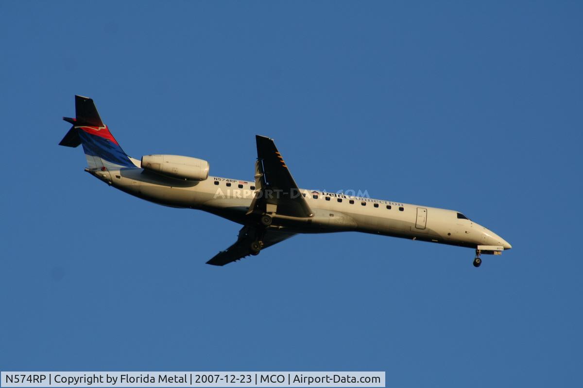 N574RP, 2004 Embraer ERJ-145LR (EMB-145LR) C/N 14500845, Delta Connection