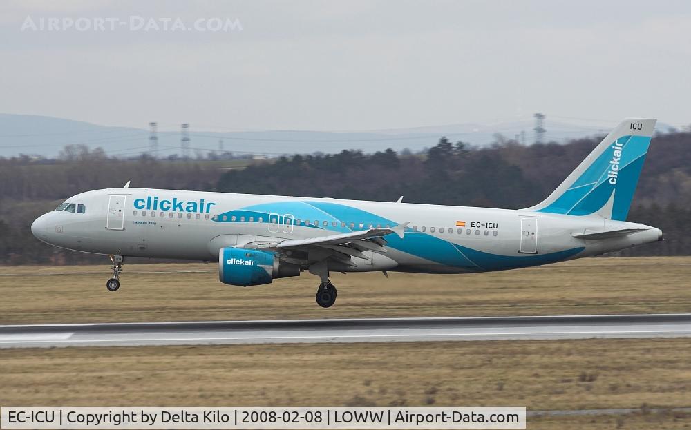 EC-ICU, 1992 Airbus A320-211 C/N 303, CLICKAIR  A320