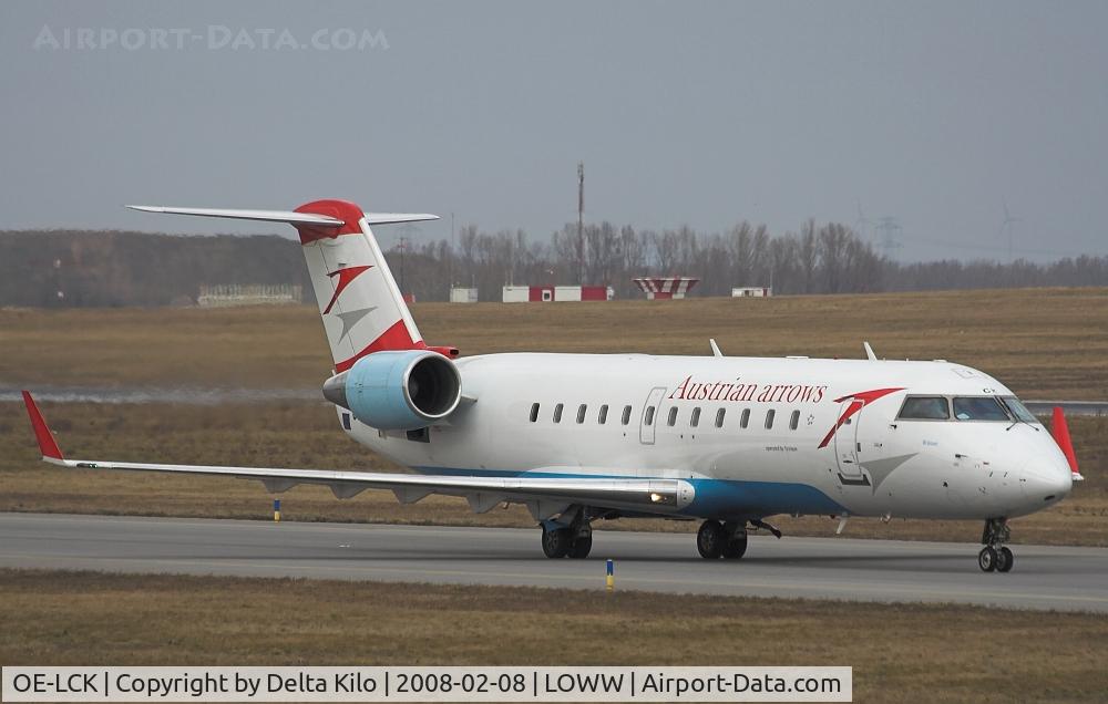 OE-LCK, 1997 Canadair CRJ-200LR (CL-600-2B19) C/N 7148, AUSTRIAN ARROWS