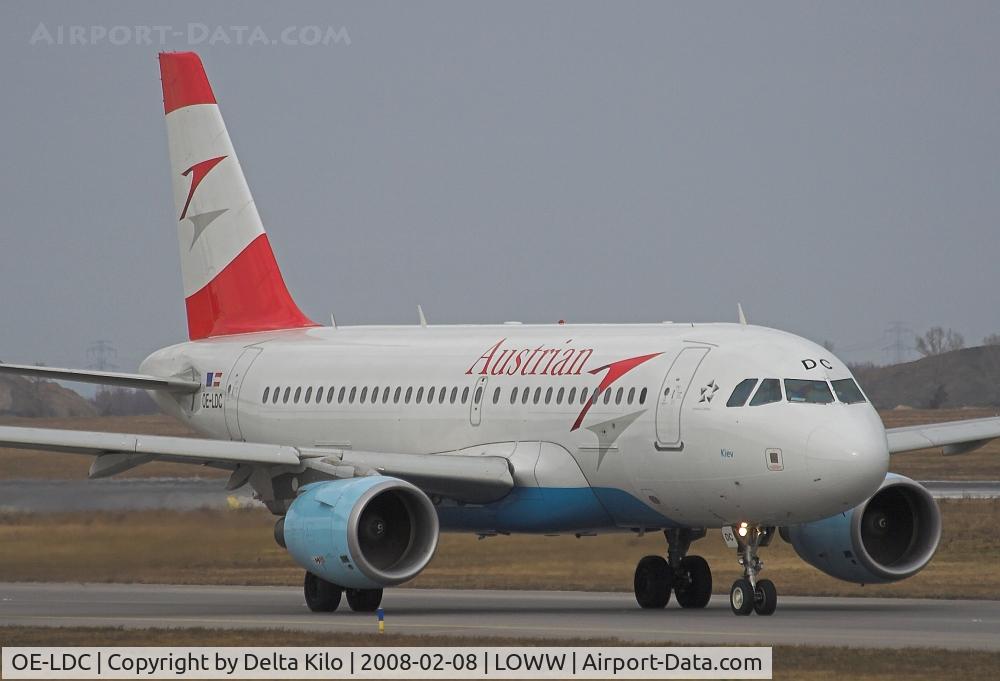 OE-LDC, 2004 Airbus A319-112 C/N 2262, AUSTRIAN