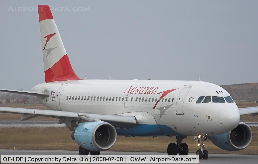 OE-LDE, 2005 Airbus A319-112 C/N 2494, AUSTRIAN