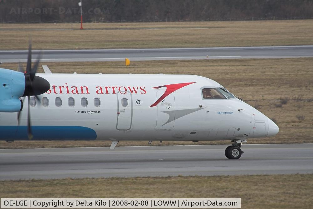 OE-LGE, 2001 De Havilland Canada DHC-8-402Q Dash 8 C/N 4042, AUSTRIAN ARROWS