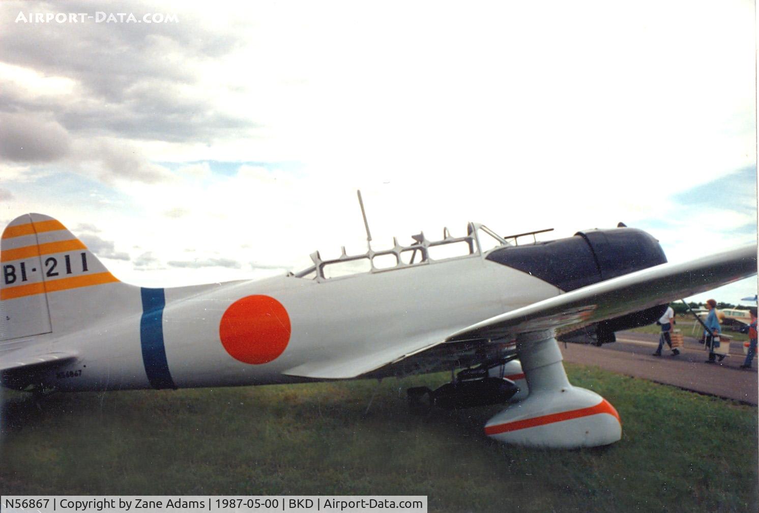 N56867, 1945 Consolidated Vultee BT-13B (SNV-2) Replica C/N 79-1220, Replica Val at Breckenridge