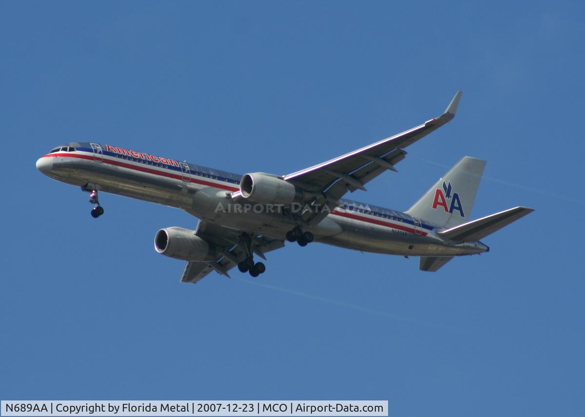 N689AA, 1993 Boeing 757-223 C/N 25731, American
