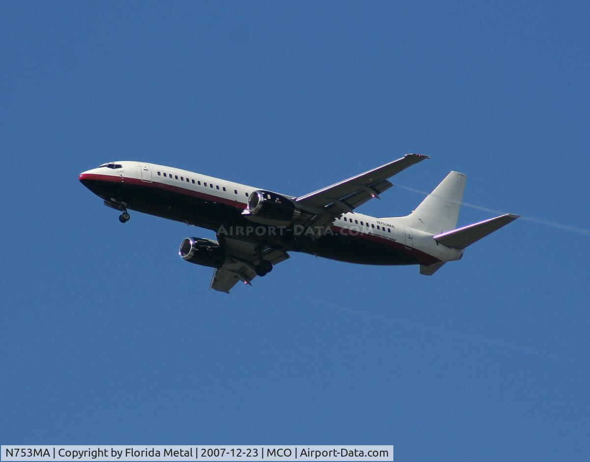 N753MA, 1997 Boeing 737-48E C/N 28053, Miami Air