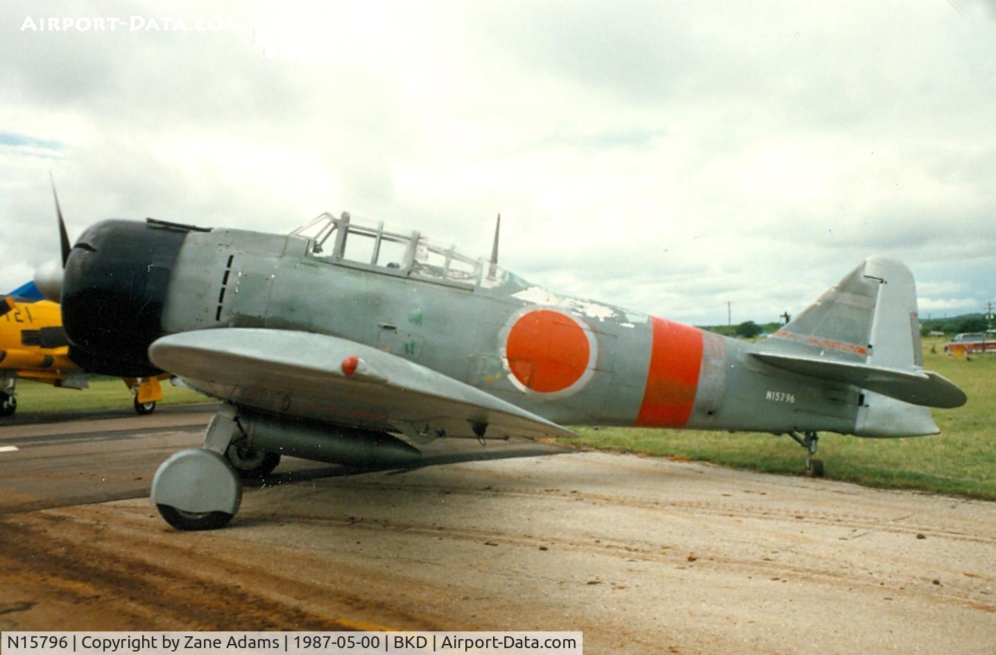 N15796, 1952 Canadian Car & Foundry T-6 Harvard Mk.4 C/N CCF4-16, Zero Replica at Breckenridge