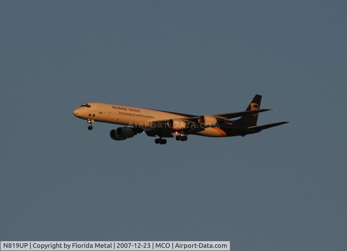 N819UP, 1968 Douglas DC-8-73F C/N 46019, UPS DC-8