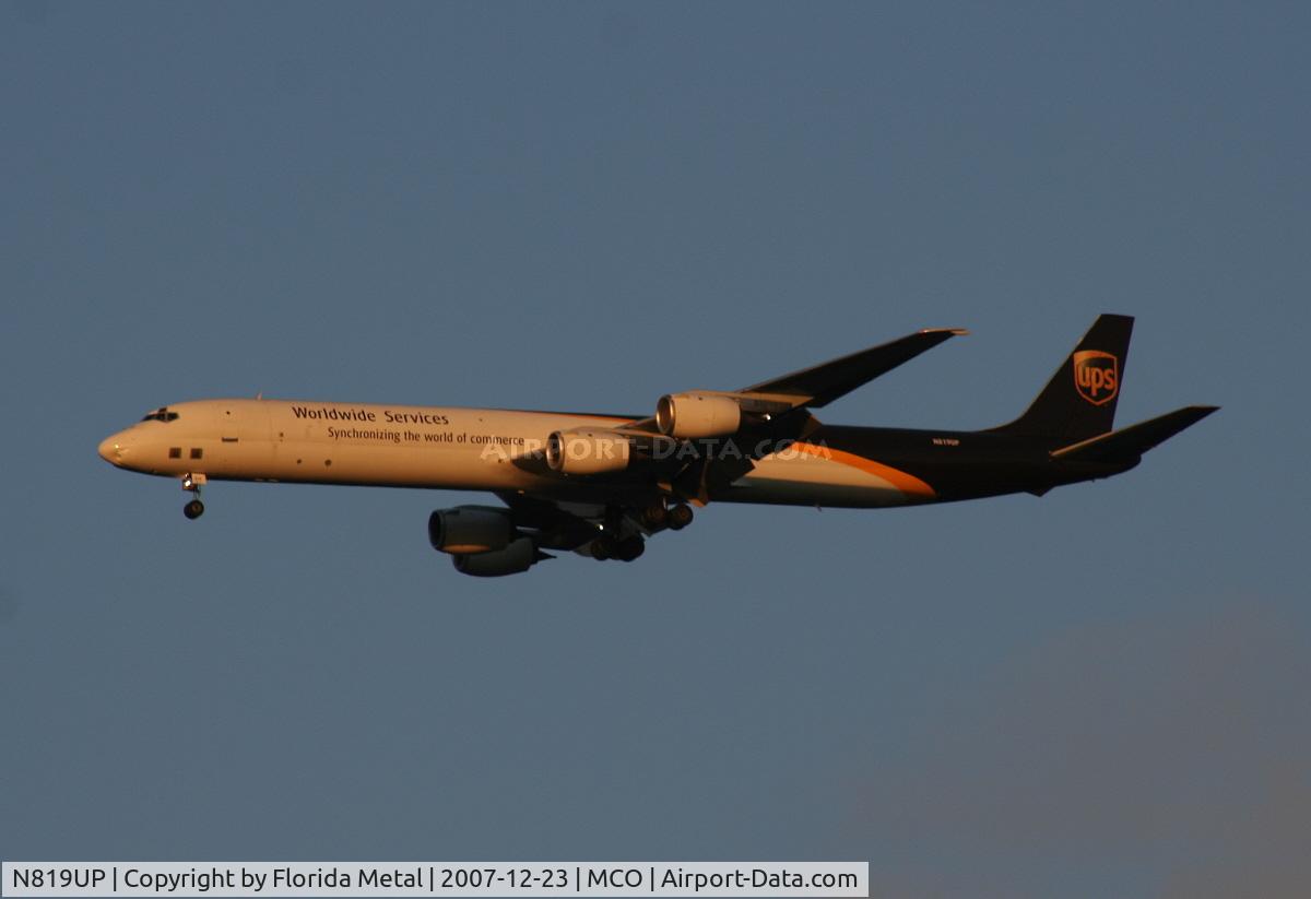 N819UP, 1968 Douglas DC-8-73F C/N 46019, UPS DC-8