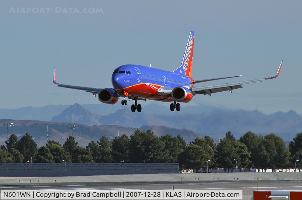 N601WN, 1995 Boeing 737-3H4 C/N 27695, Southwest Airlines - 'The Jack Vidal' / 1995 Boeing 737-3H4