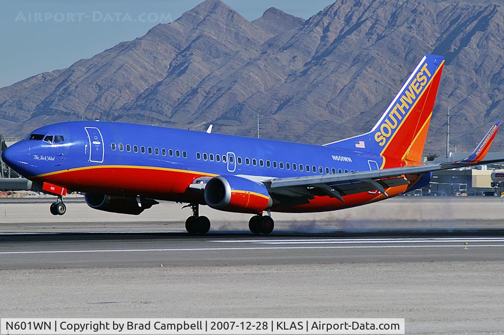 N601WN, 1995 Boeing 737-3H4 C/N 27695, Southwest Airlines - 'The Jack Vidal' / 1995 Boeing 737-3H4
