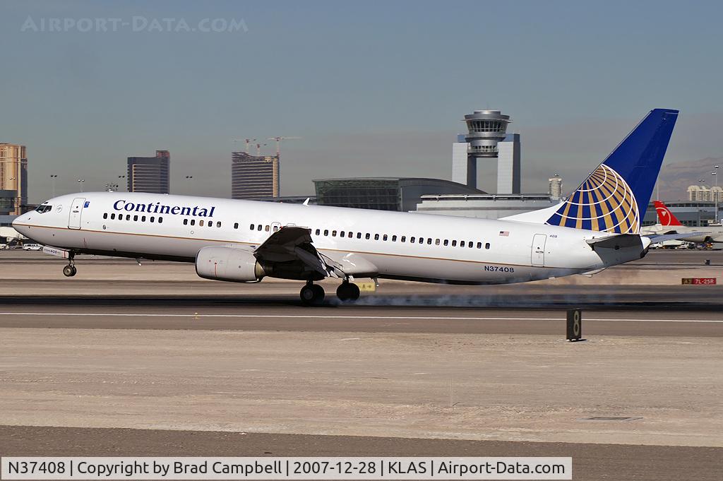 N37408, 2001 Boeing 737-924 C/N 30125, Continental Airlines / 2001 Boeing 737-924