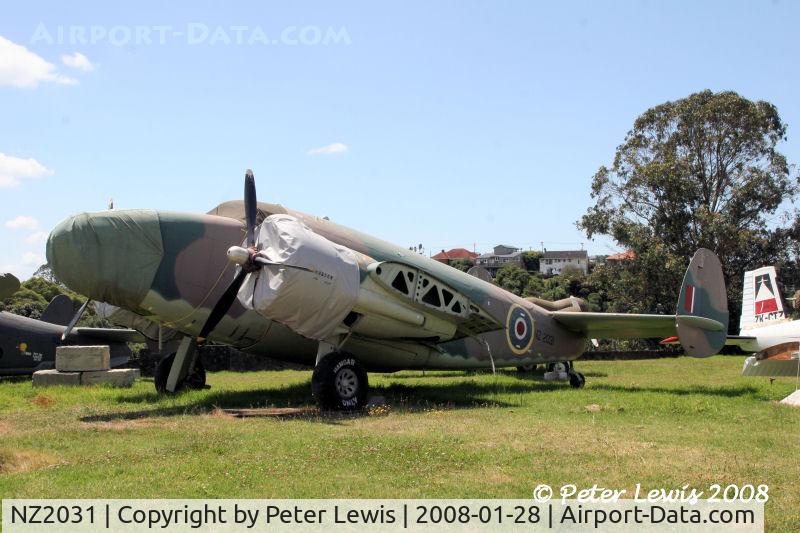 NZ2031, Lockheed Hudson III C/N 3854, MoTAT, under restoration
