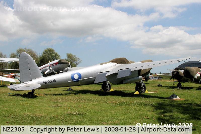 NZ2305, 1946 De Havilland DH-98 Mosquito T.43 C/N A52-1053, MoTAT, under restoration
