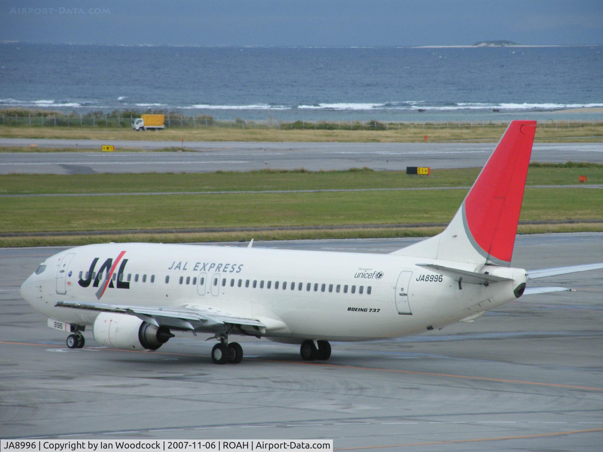 JA8996, 1997 Boeing 737-446 C/N 28832, Boeing 737-446/JAL Express/Naha