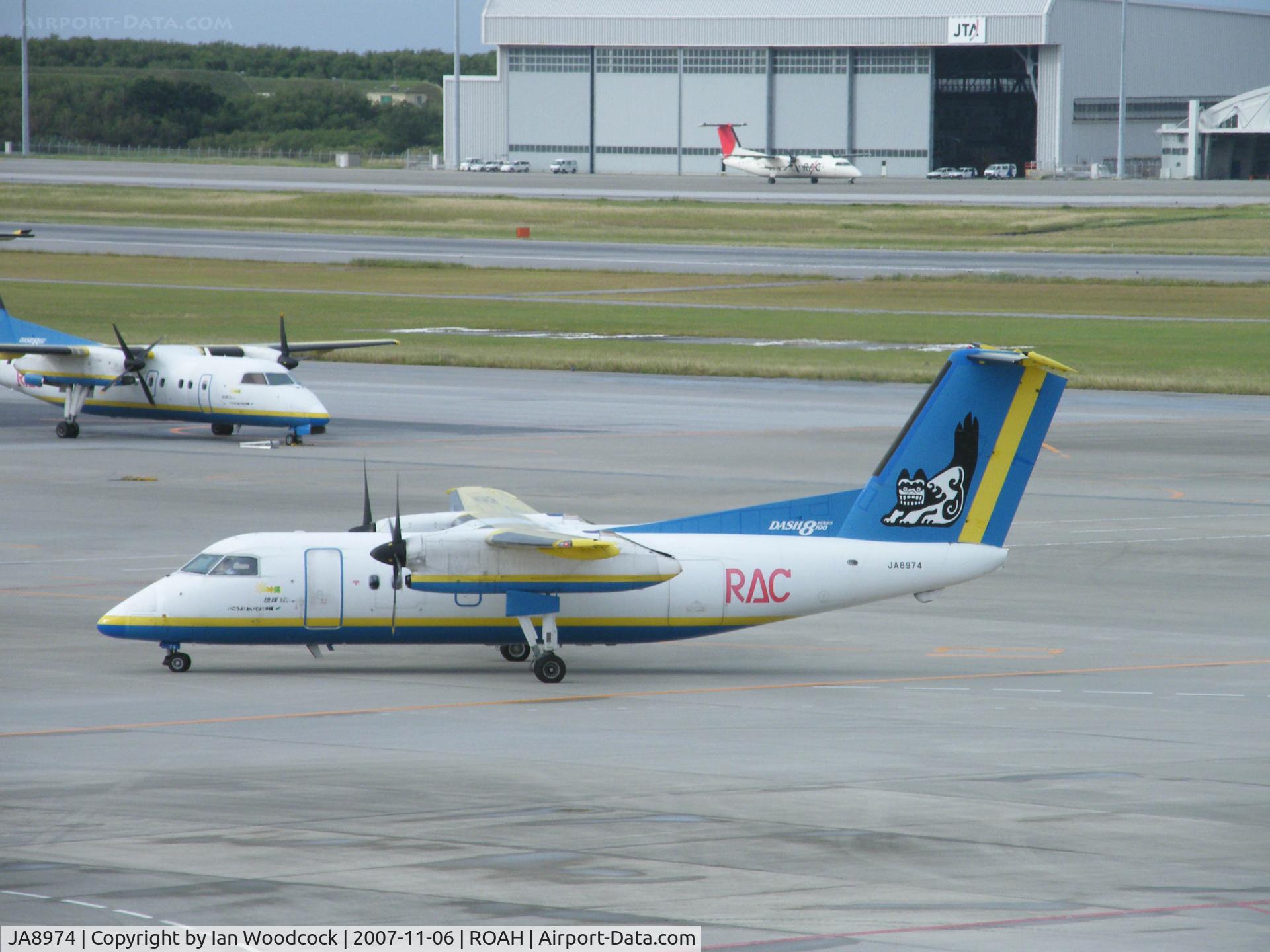 JA8974, 1999 De Havilland Canada DHC-8-103Q Dash 8 C/N 540, DHC 8-Q-10/RAC/Naha