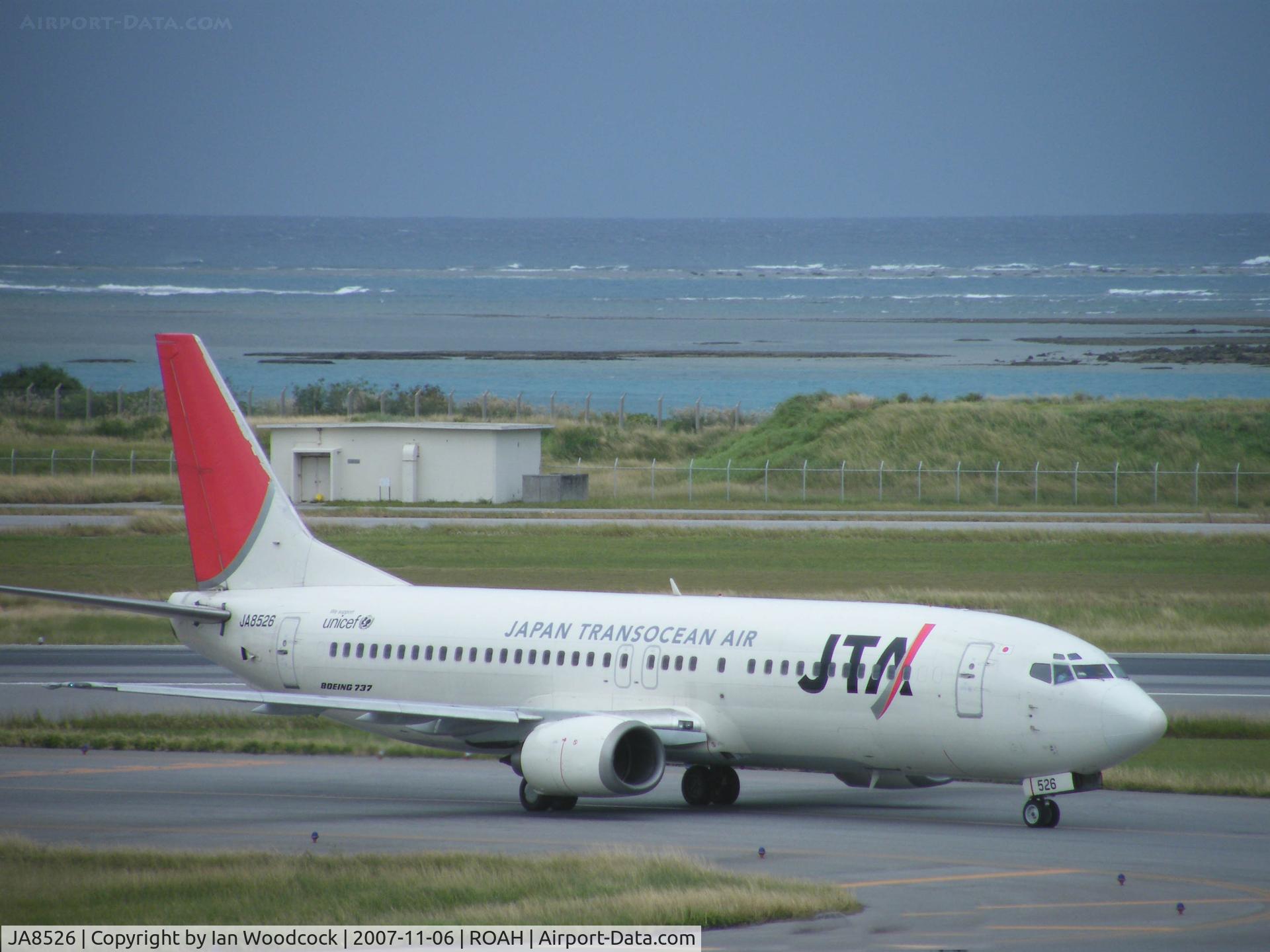JA8526, 1997 Boeing 737-4Q3 C/N 26606, Boeing 737-4Q3/Japan Transocean Air/Naha