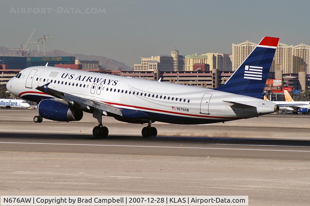 N676AW, 2005 Airbus A320-232 C/N 2422, US Airways / 2005 Airbus A320-232