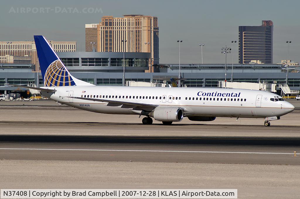 N37408, 2001 Boeing 737-924 C/N 30125, Continental Airlines / 2001 Boeing 737-924