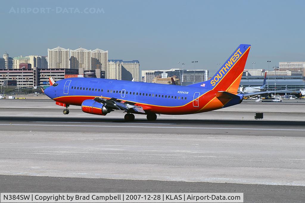 N384SW, 1994 Boeing 737-3H4 C/N 26590, Southwest Airlines / 1994 Boeing 737-3H4
