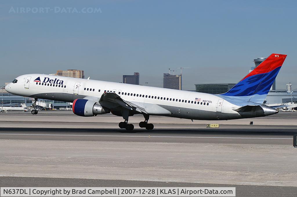 N637DL, 1988 Boeing 757-232 C/N 23760, Delta Airlines / 1988 Boeing 757-232