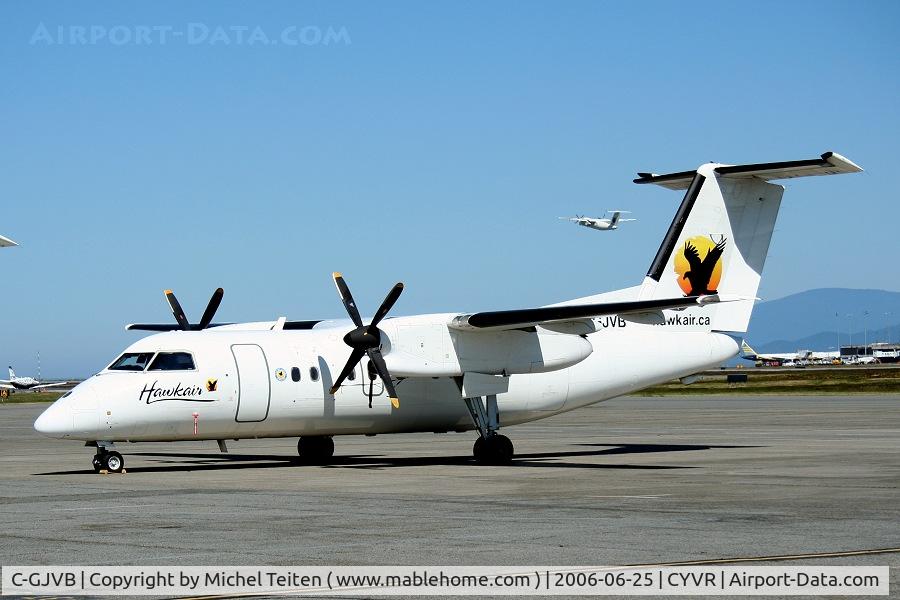 C-GJVB, 1986 De Havilland Canada CC-142 Dash 8 (DHC-8-102) C/N 46, Hawkair aircraft