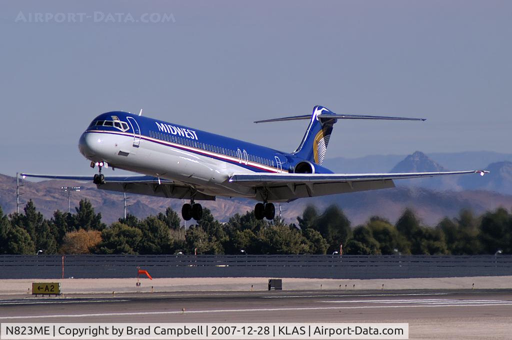 N823ME, 1989 McDonnell Douglas MD-88 C/N 49766, Midwest Airlines / 1989 McDonnell Douglas MD-88