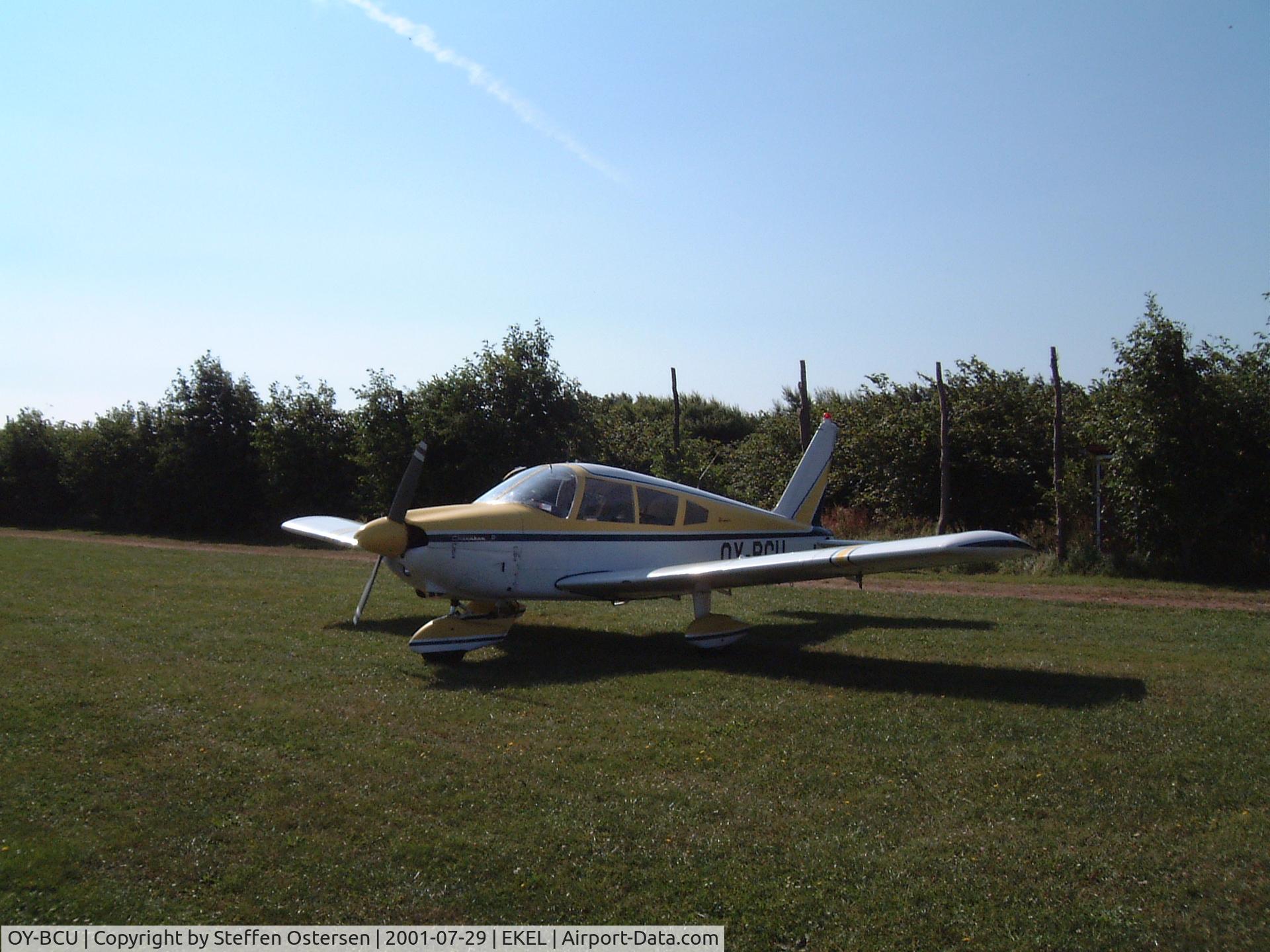 OY-BCU, 1968 Piper PA-28-180 Cherokee D C/N 28-4814, Taken at Endelave