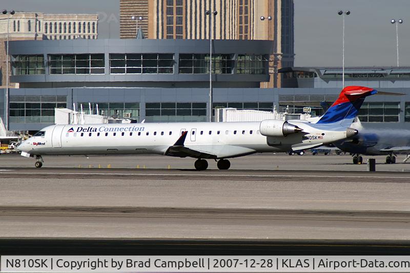 N810SK, 2006 Bombardier CRJ-900ER (CL-600-2D24) C/N 15093, Delta Connection - SkyWest / 2006 Bombardier CL600-2D24