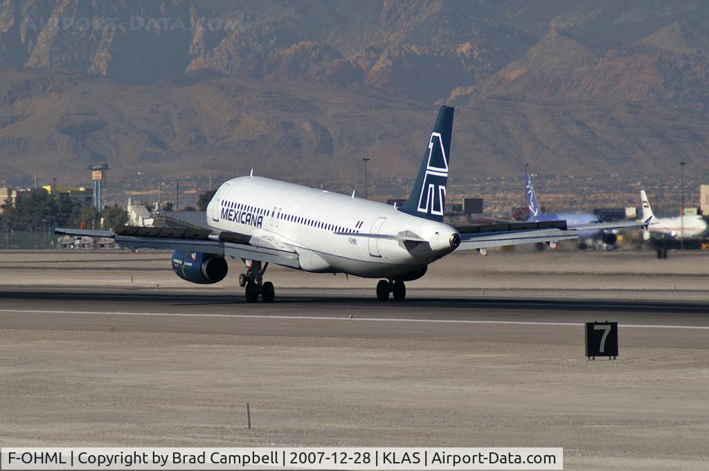 F-OHML, Airbus A320-231 C/N 0320, Mexicana / 1992 Airbus A320-231