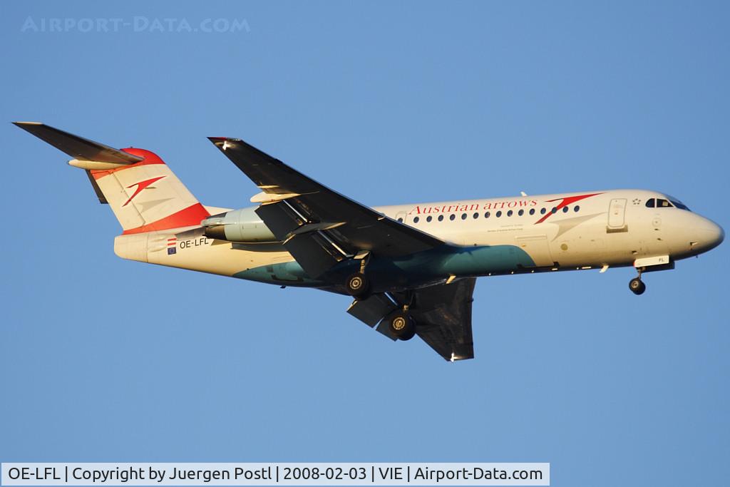 OE-LFL, 1995 Fokker 70 (F-28-0070) C/N 11573, Fokker Aircraft B.V. F 28 Mk0070