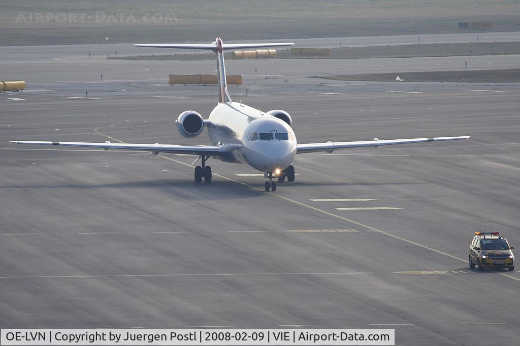 OE-LVN, 1991 Fokker 100 (F-28-0100) C/N 11367, Fokker Aircraft B.V. Fokker F28 Mk0100