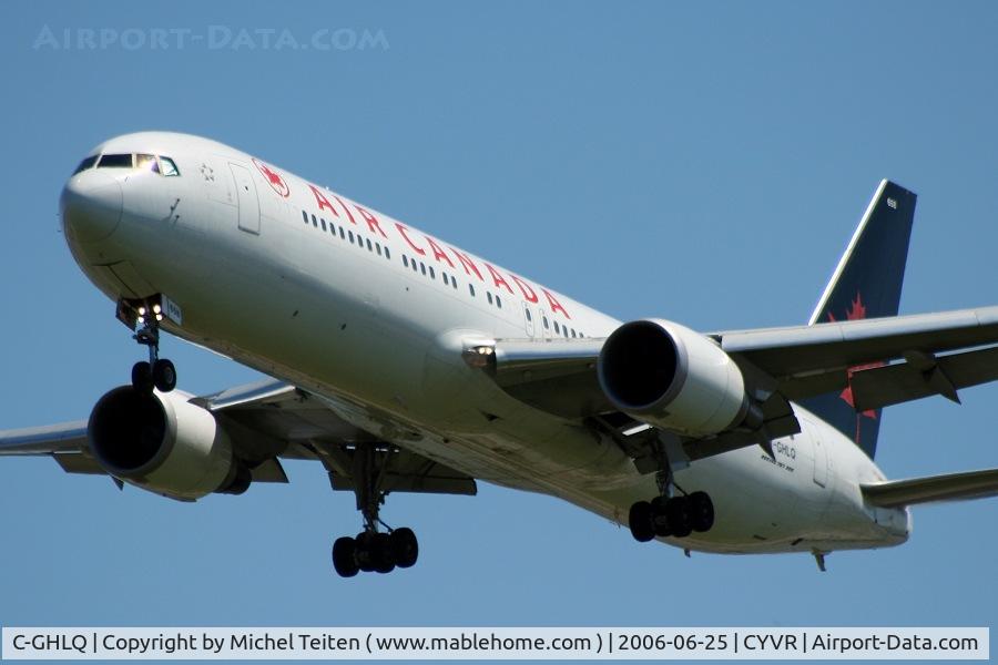 C-GHLQ, 2001 Boeing 767-333/ER C/N 30846, Air Canada