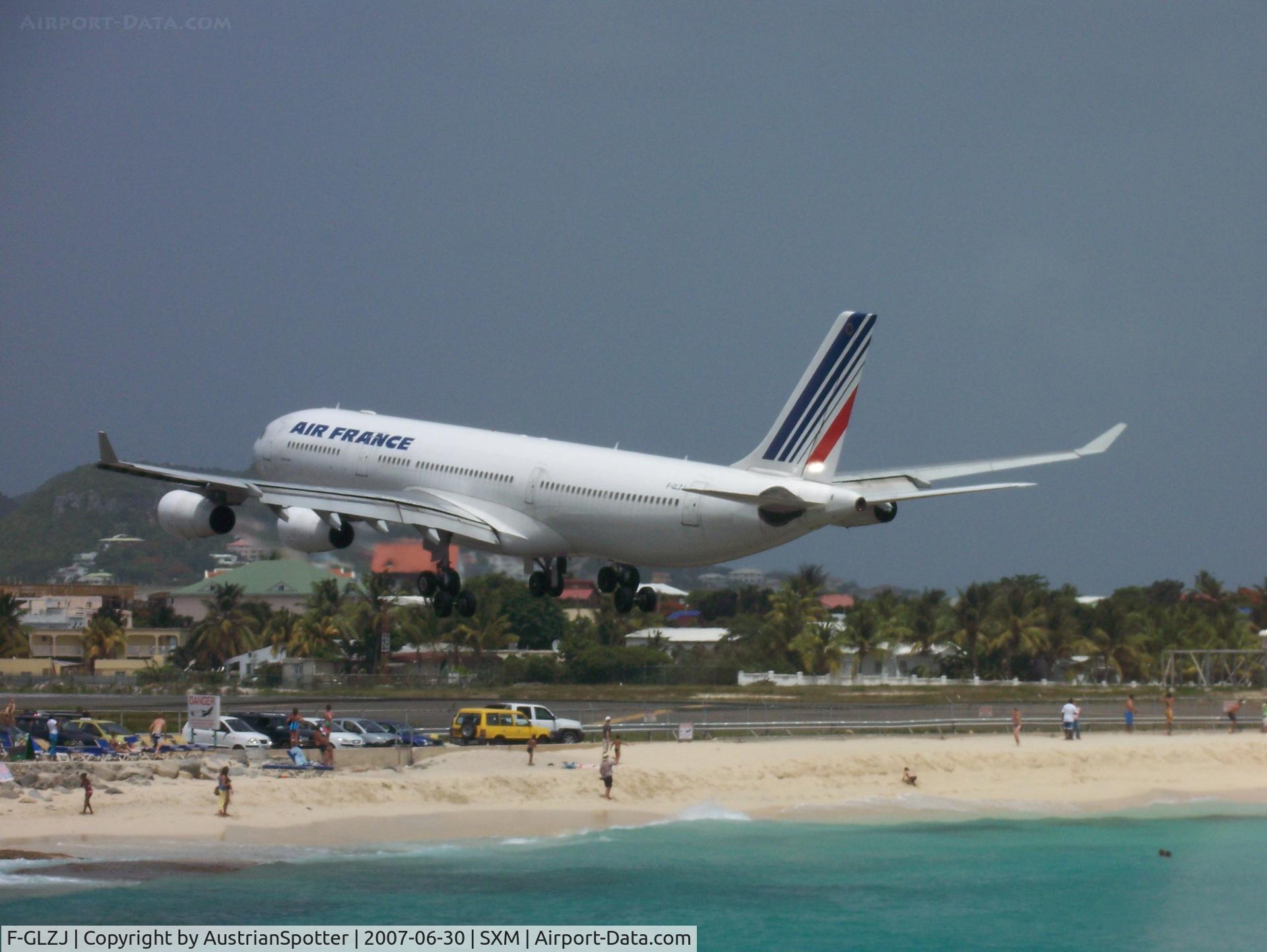 F-GLZJ, 1997 Airbus A340-313X C/N 186, Air France