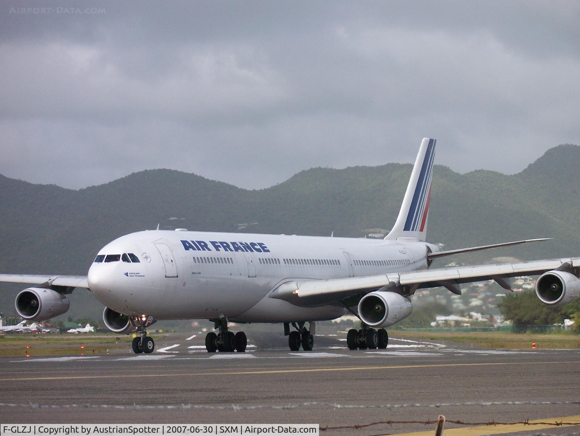 F-GLZJ, 1997 Airbus A340-313X C/N 186, Air France