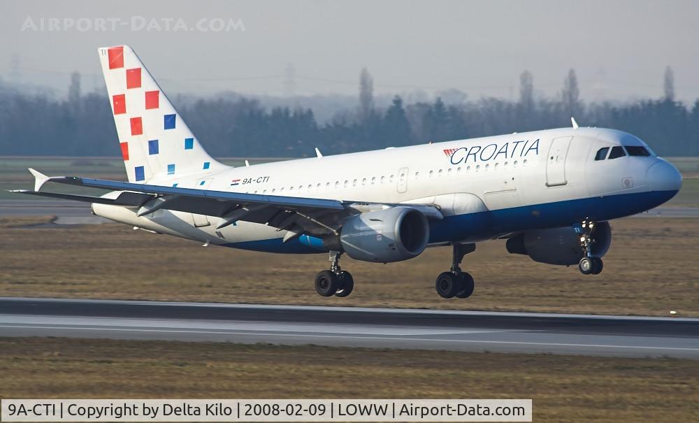 9A-CTI, 1999 Airbus A319-112 C/N 1029, CROATIA  A319