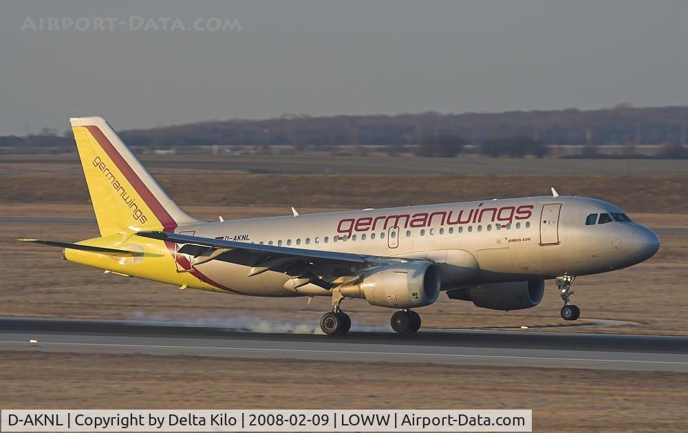 D-AKNL, 1999 Airbus A319-112 C/N 1084, GERMANWINGS  A319