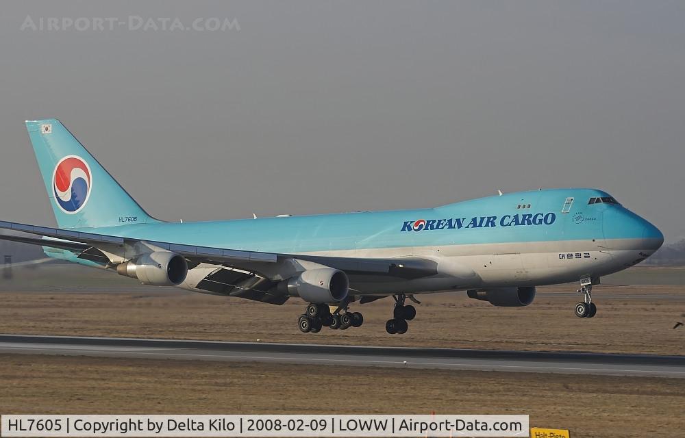 HL7605, 2006 Boeing 747-4B5ERF C/N 35526, Korean 747-400 Cargo