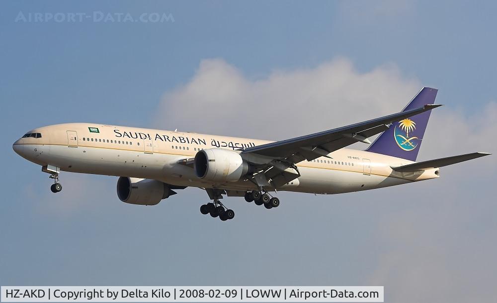 HZ-AKD, 1997 Boeing 777-268/ER C/N 28347, Saudi Arabian