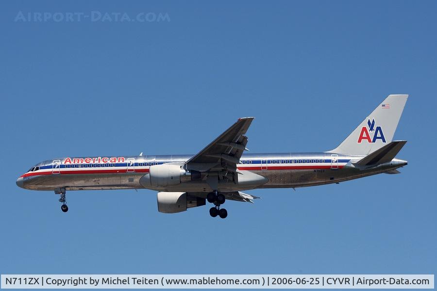N711ZX, 1997 Boeing 757-231 C/N 28481, American Airlines