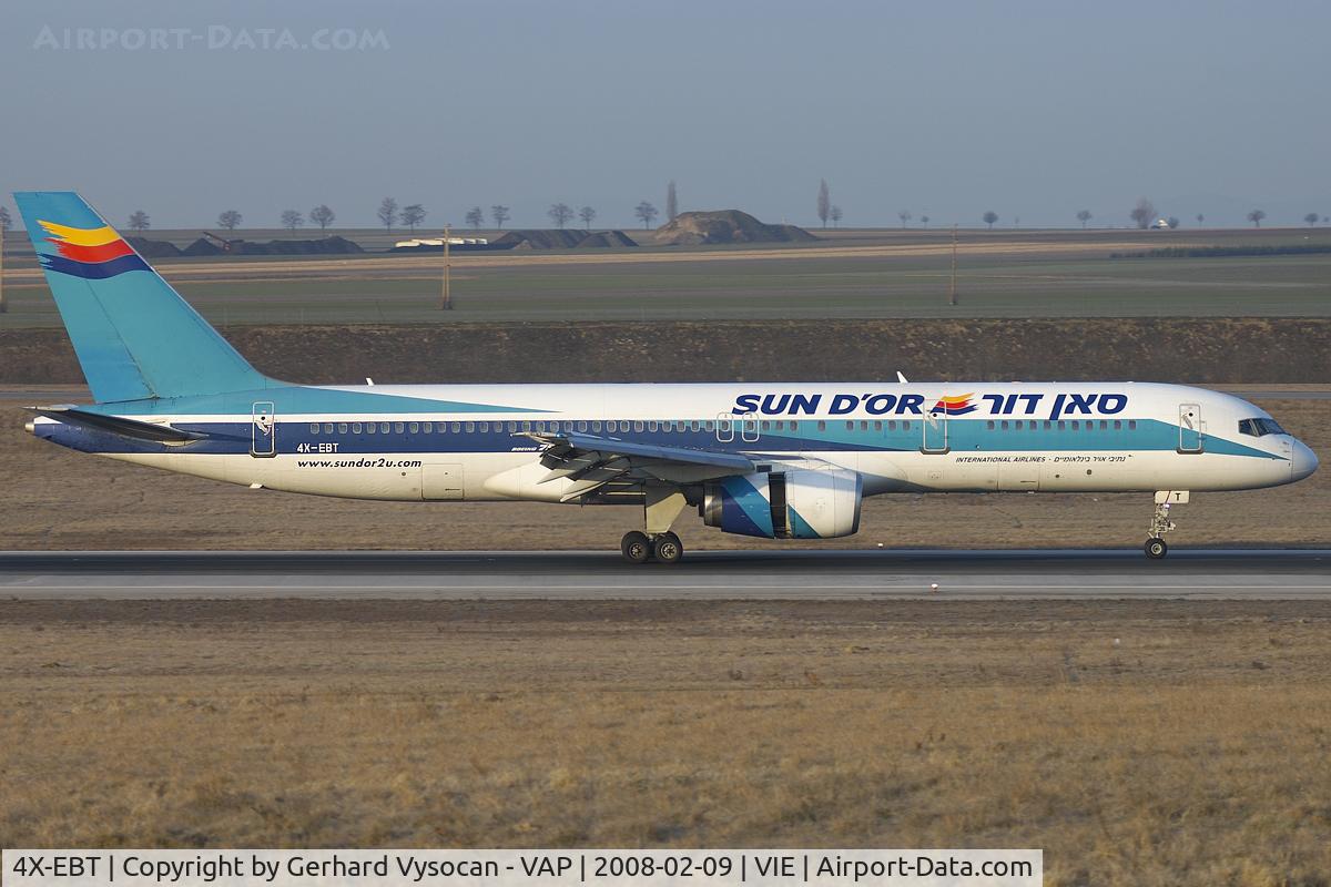 4X-EBT, 1991 Boeing 757-258/ER C/N 25036/356, rare visitor